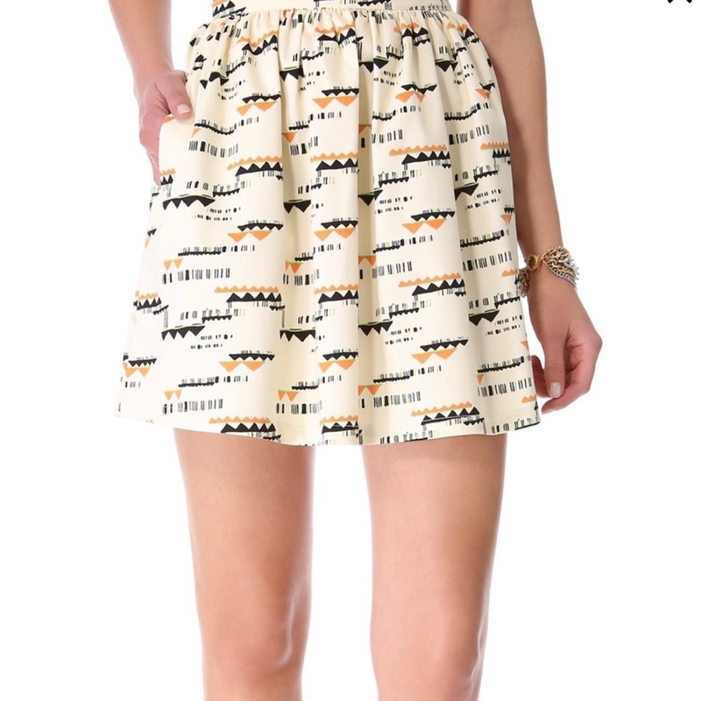 NWT PJK Patterson J. Kincaid Geo Ralin Skirt